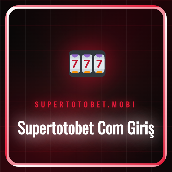 Supertotobet Com Giriş ekranını gösteren bir dizüstü bilgisayar ekranı