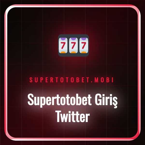 Supertotobet Giriş Twitter resmi hesabının mobil arayüzü