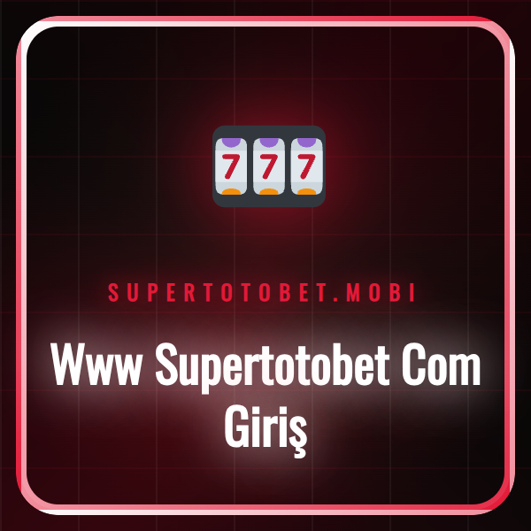 Www Supertotobet Com Giriş ekranını gösteren bir dizüstü bilgisayar.