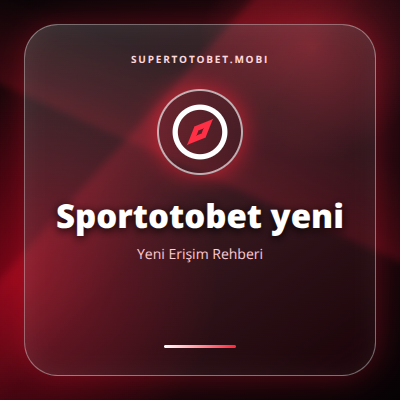 Sportotobet yeni güncel erişim görseli